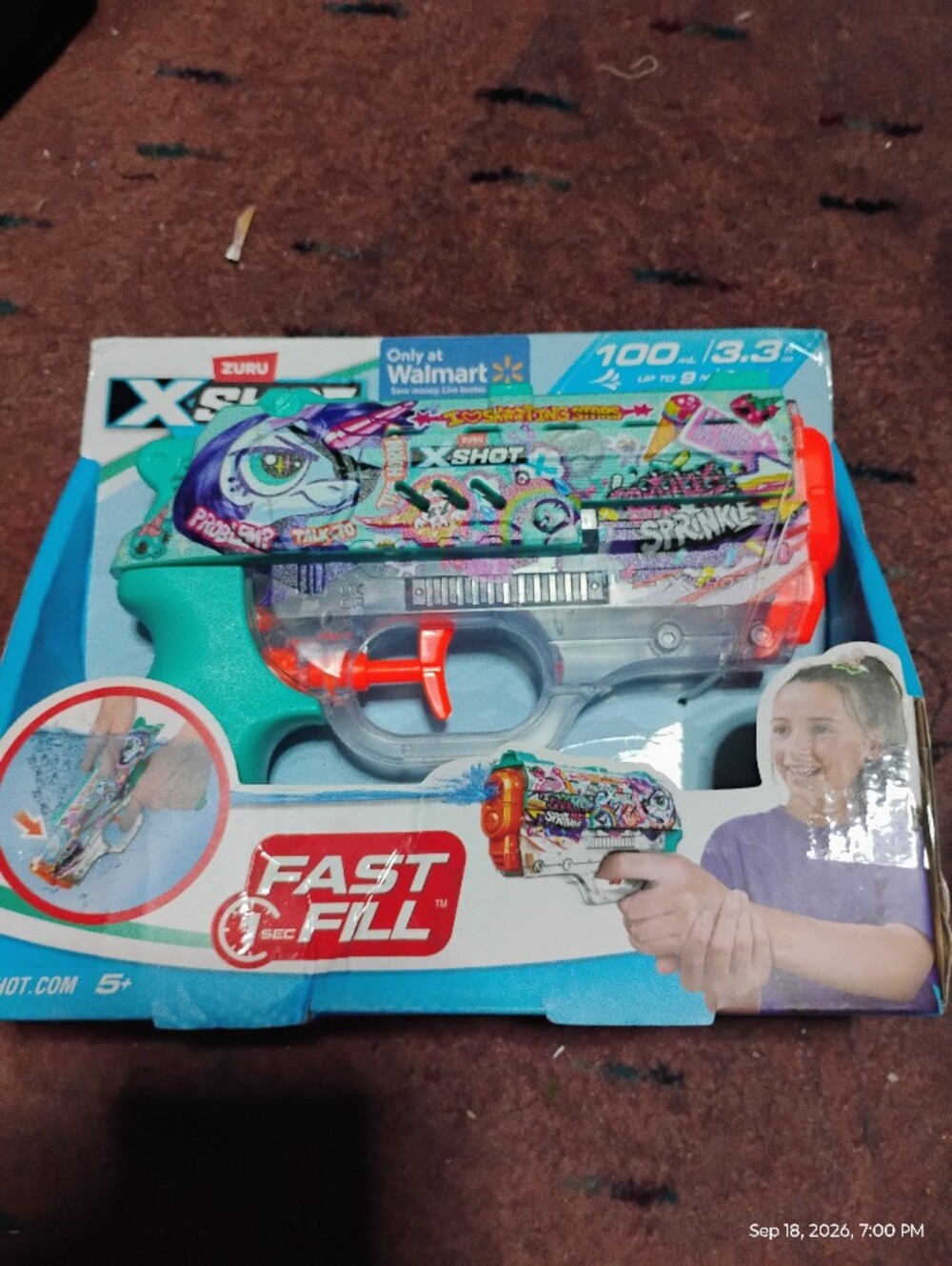 X-Shot Fast Fill Kids Water Blaster